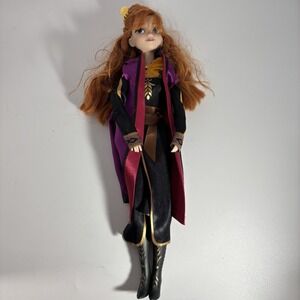 Disney Store Authentic Frozen 2 Anna Singing Doll 11" Toy‎
